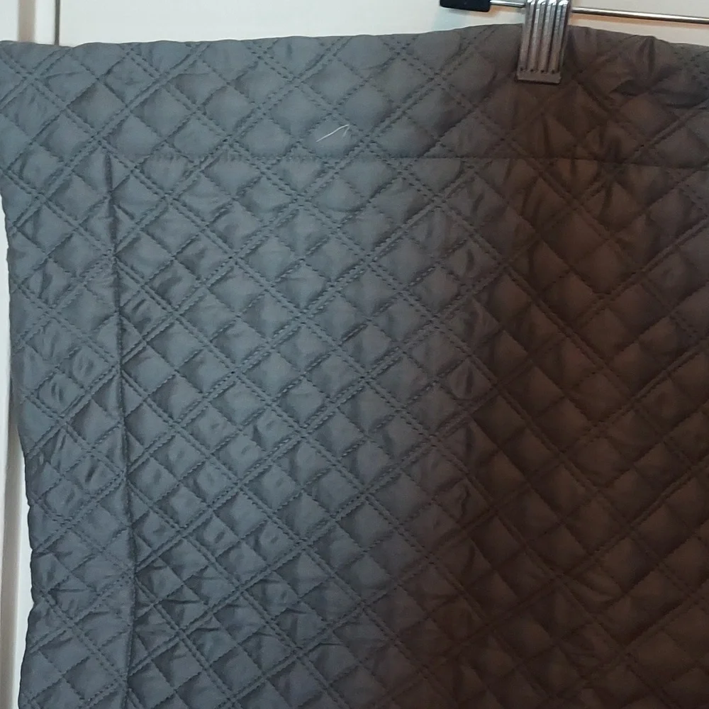 Ralph Lauren Home Argyle Quilted Euro Sham Graphite 26x26